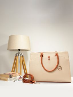 Bagsy Malone - Solid Beige Tote Bag