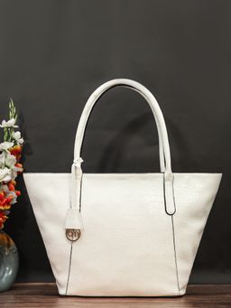 Bagsy Malone - White Tote Vita Moderna Bag