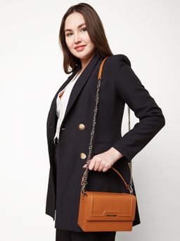 Perquisite - Raina Hermes Tan Sling Bag