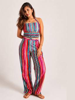 RISING AMONG - Multicolour Bloom Co Ord Set