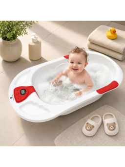 StarAndDaisy - Unisex White Solid/Plain Bath Tub