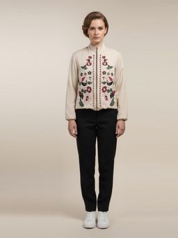 Scoup - Embroidered Zip Jacket