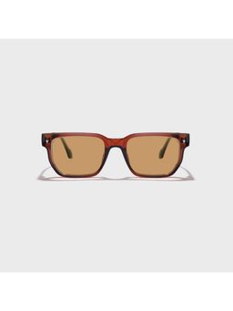 SAM AND MARSHALL - Lonar UV Protected Ploycarbonate Square Brown Sunglasses