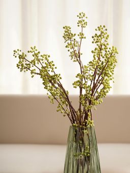 Pure Home + Living - Light Green Artificial Berry Stem - Single