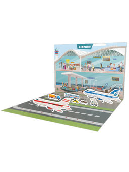 Popcorn Games & Puzzles - Airport - Little Explorer's Box of Fun & Learning