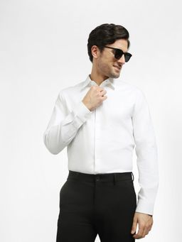 Selected - White Formal Full Sleeves Shirt