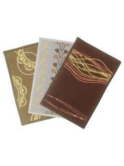 BIANCA - Highly Durable Anti Slip Multi-Color Printed Door Mat-3 Piece Set
