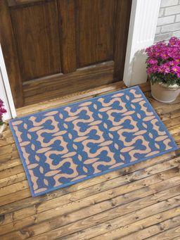 BIANCA - Highly Durable Anti Slip Beige Printed Door Mat