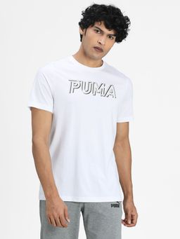 Puma - Modern Sports Logo Men White T-Shirt