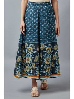 Aurelia - Blue Printed Culottes