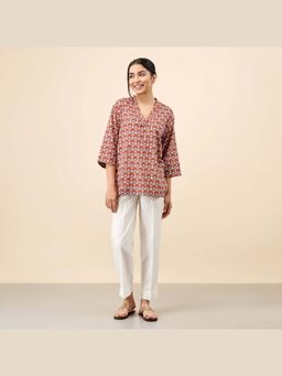 Celery - Saroj Multicolour Floral Print Tunic