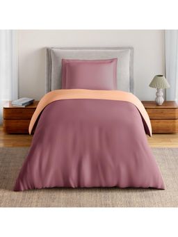 SPACES - Everyday Essentials Cotton 170 Tc Plain Single Quilt Buff - Peach