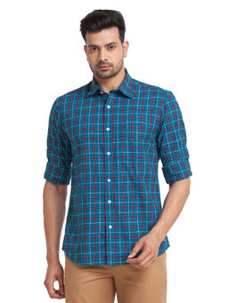 ColorPlus - Dark Blue Casual Shirt
