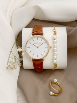 Joker and Witch - Tawny Brown Love Triangle For Women