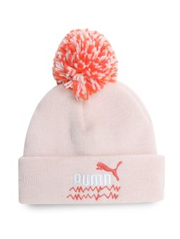 Puma - Mixmatch Pom Pom Unisex Pink Beanie (12-13 Years)