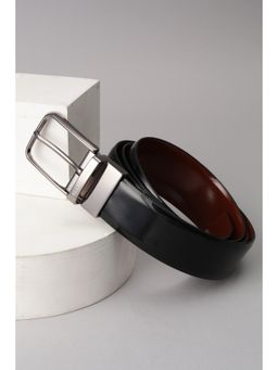 Allen Solly - Men Black Solid Formal Reversible Belt