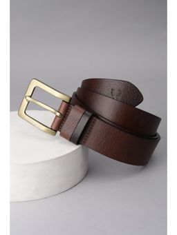 Allen Solly - Men Brown Textured Casual Belt