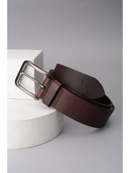 Allen Solly - Men Brown Textured Casual Belt