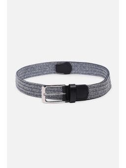 Van Heusen - Men Grey Textured Casual Belt