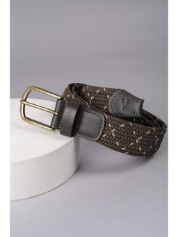 Van Heusen - Men Brown Textured Casual Belt
