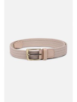 Van Heusen - Men Beige Textured Casual Belt