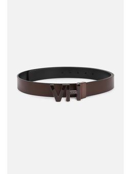 Van Heusen - Men Brown Solid Formal Reversible Belt