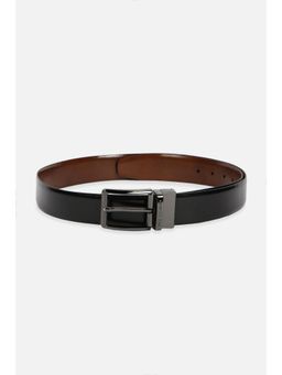 Van Heusen - Men Black Solid Formal Reversible Belt