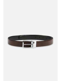 Van Heusen - Men Brown Textured Formal Reversible Belt