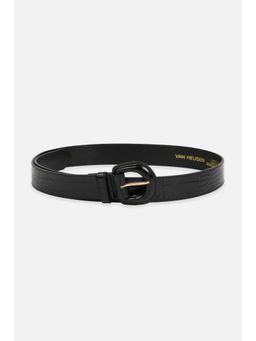 Van Heusen - Women Black Textured Casual Belt