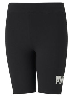 Puma - ESS Logo Short Girls Black Tights