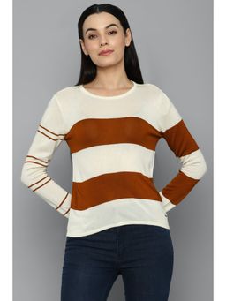 Allen Solly - Stripes Cream Top