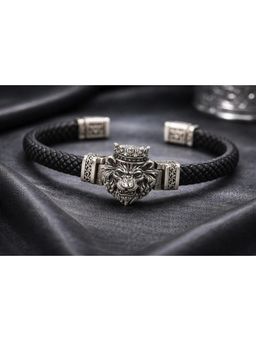 SKO - Miora Silver Lion Head Bracelet