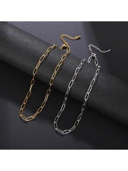 SKO - Miora White Paper clip Link Chain