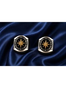 SKO - Miora Black Compass Star Cufflinks