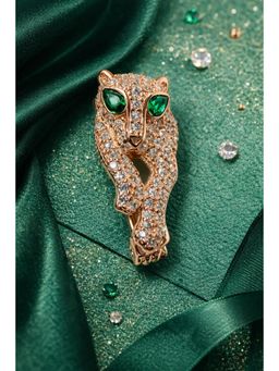 SKO - Miora Gold Regal Panther Mini Brooch