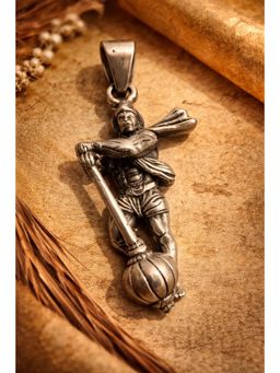 SKO - Miora Silver Hanuman Standing Pendant