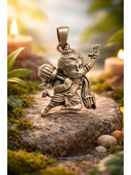 SKO - Miora Silver Bal Hanuman Pendant