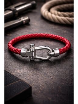 SKO - Miora Red Urban Leather Bracelet