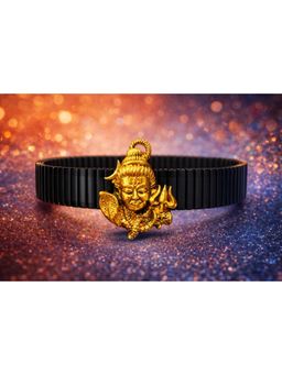 SKO - Miora Black Sacred Shiva Ceramic Adjustable Bracelet
