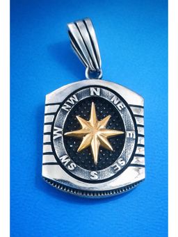 SKO - Miora Black Compass Star Pendant