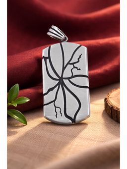 SKO - Miora White Abstract Line Pendant