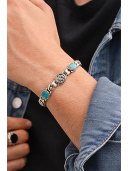SKO - Miora Blue Turquoise Stone Chain Bracelet