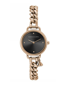 BCBGMAXAZRIA - MAXAZRIA Quartz Black Round Dial Women's Watch - BG50830002