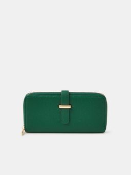 Accessorize London - Women Green Faux Leather Wallet