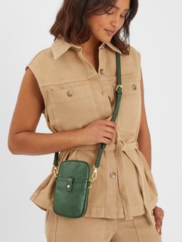Accessorize London - Women Green Crossbody Bag