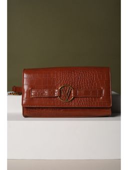 Van Heusen - Women Brown Textured Casual Sling Bag