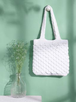 Magic Needles - White Detailing Market Bag