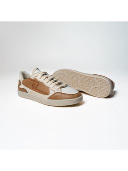 Gully Labs - The Kulfi Badaam Heritage Leather Sneaker For Men