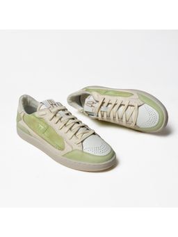 Gully Labs - The Kulfi Pista Heritage Leather Sneaker For Men