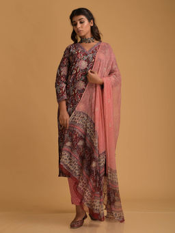 DIMPLE DESIGN STUDIO - Alia Phool Suit (Set of 3)